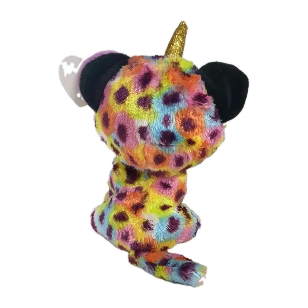 Ty Beanie Boos ❤️ GISELLE the Unicorn Leopard 6
